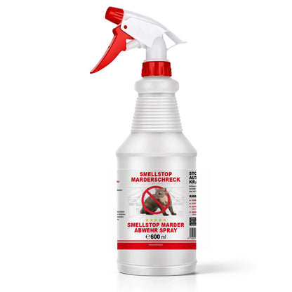 Marderschreck Spray für Auto & Dachboden | Kabelschutz & Marder-Stopp | Smellstop® 600ml
