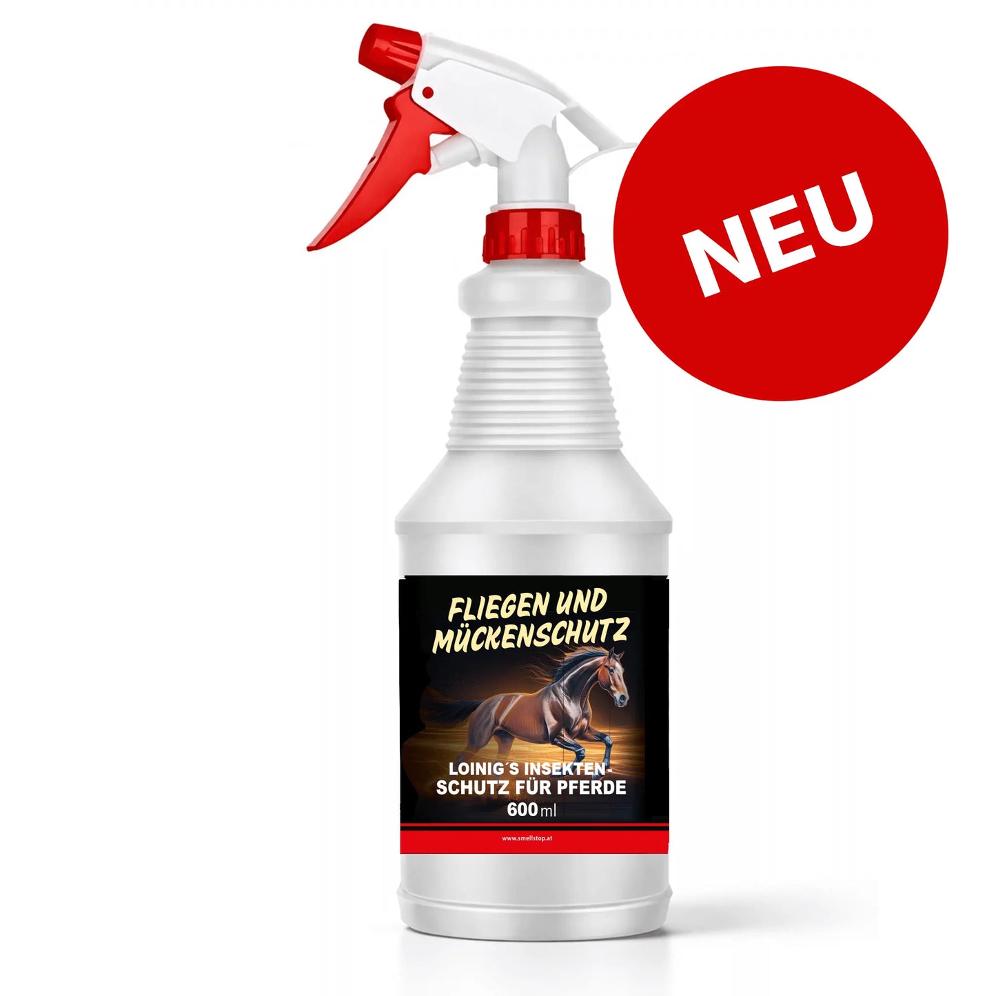 Insektenschutz für Pferde | Fliegen- & Bremsenschutz | Smellstop® 600ml